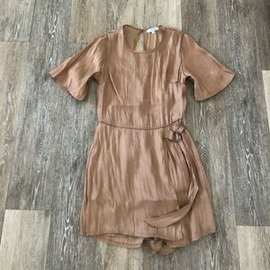 Princess Polly beige romper (new without tags)